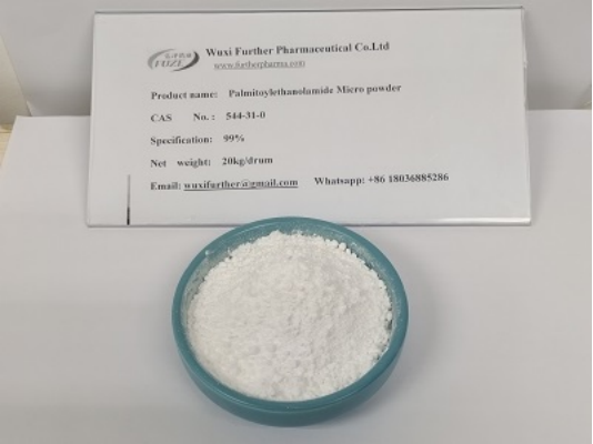Palmitoylethanolamid-Pulver Lieferant PEA Ultramikronisiert CAS 544-31-0 Reinheit 99 % Entzündungshe